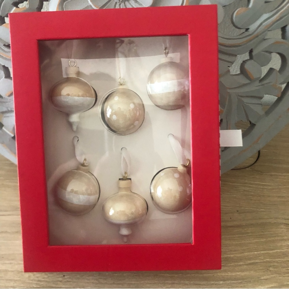 Ornament set Neutral color Christmas 🎄